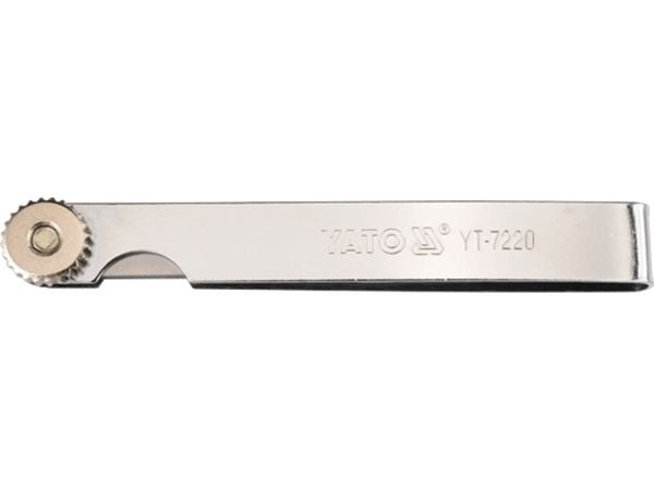 Yato Feeler-måler 17 blader 100 mm 0,02-1 mm (YT-7220)