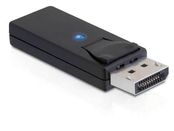 Delock - HDMI-adapter - DisplayPort hann til HDMI hunn - svart
