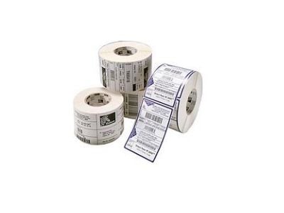 Zebra Z-Select 2000D - Matt - permanet gummi-adhesiv - belagt - perforert - hvit, svart registreringsmerke - 76.2 x 76.2 mm 3060 etikett(er) (18 ru...