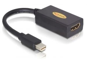 Delock - Video adapter - Mini DisplayPort hann til HDMI hunn - 18 cm