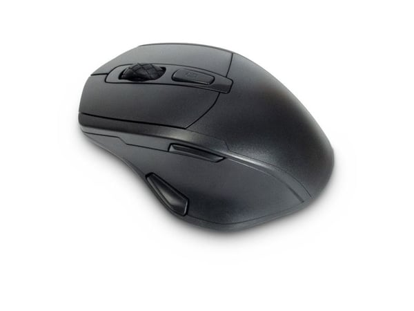 Eterno M-230 - Mus - ergonomisk - optisk - 6 knapper - trådløs - 2.4 GHz - USB trådløs mottaker - løsvekt