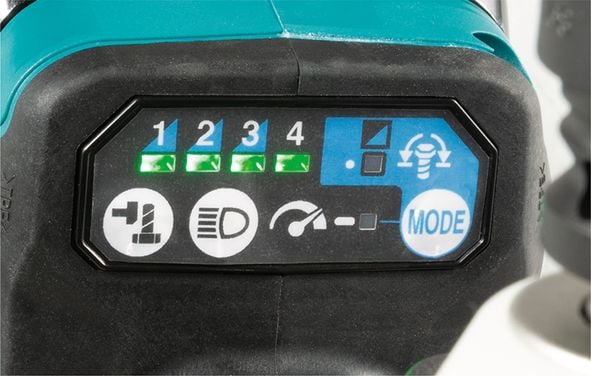 Makita DTW300RTJ - Støtskiftenøkkel - trådløs - 4 hastigheter - 1/2" firkantdrev - 580 N·m - 2 batterier - 18 V