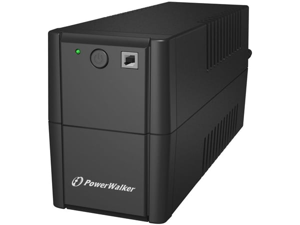 PowerWalker VI 650 SH FR - UPS - AC 170 - 280 V - 360 watt - 650 VA - 7 Ah - USB - utgangskontakter: 2