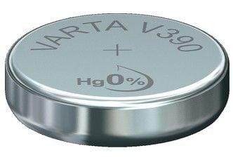 Varta V390, Kertakäyttöinen akku, SR54, Hopea-oksidi (S), 1,55 V, 1 kpl, 59 mAh