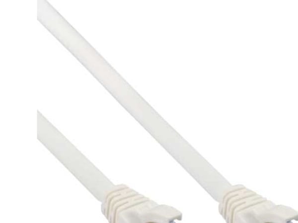 InLine 76807W, 7,5 m, Cat6a, S/FTP (S-STP), RJ-45, RJ-45, Valkoinen