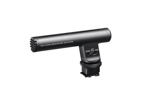 Sony ECM-GZ1M - Mikrofoni - zoom - lajittelu - Cinema Line ILME-FX3; Handycam FDR-AX43, AX60; VLOGCAM ZV-1G; a6100; a6400; a7C; a7s III; a6100; a64...