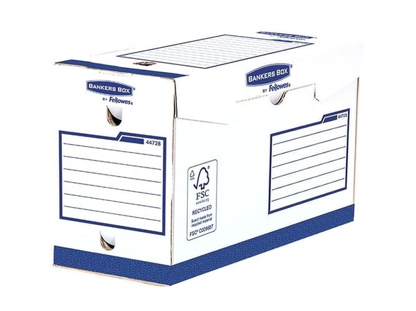 Fellowes 4472802, Paperi, Sininen, Valkoinen, A4, Vaakataso, 144 x 330 x 244 mm, 20 kpl