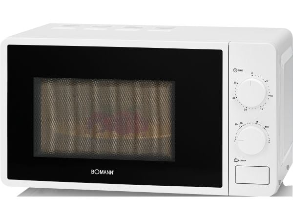 Bomann MW 6014 CB - Mikrobølgeovn - 20 liter - 700 W - hvit