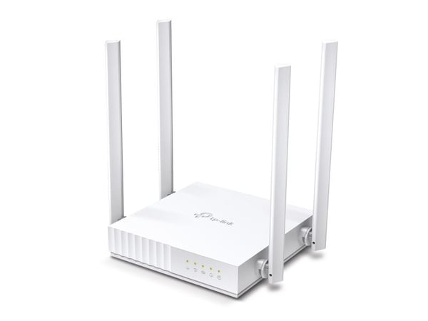 TP-Link ARCHER C24, Wi-Fi 5 (802.11ac), Dual-band (2,4 GHz / 5 GHz), Ethernet LAN, Hvid, router