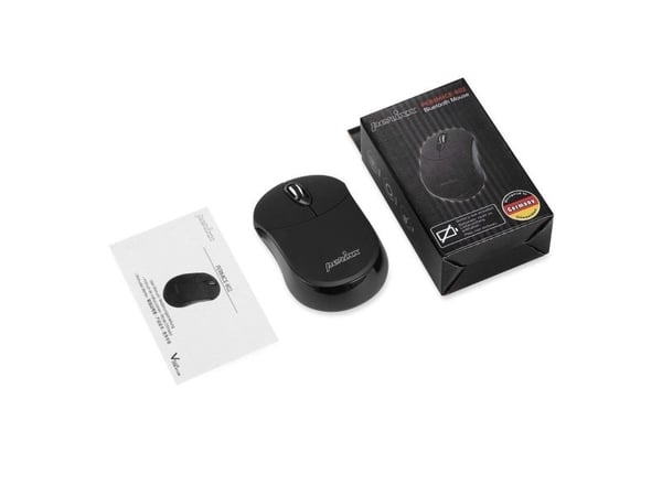 Perixx PERIMICE-802, Ambidextrous, Optisk, Bluetooth, 1000 DPI, Svart