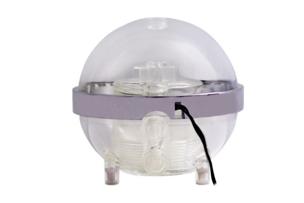 Alphacool 15362, Pumpe og reservoar, Acetal, Messing, Nylon, Kromfarget, Gjennomsiktig, 128 mm, 117,5 mm, 128 mm