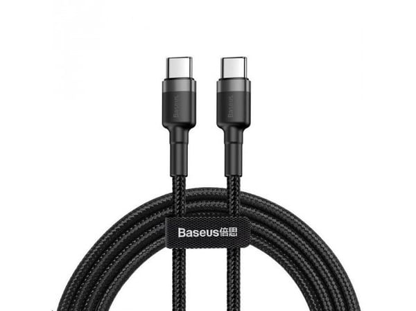 Baseus USB-kaapeli Cafule-kaapeli 2x USB-C QC QC 3A 2m PD musta universaali