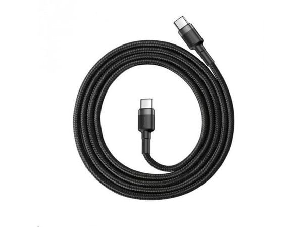 Baseus USB-kaapeli Cafule-kaapeli 2x USB-C QC QC 3A 2m PD musta universaali