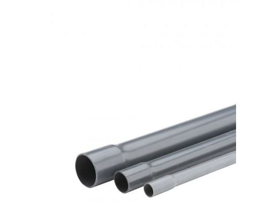 Fiap 2497, Avløpsrør, Grå, Polyvinylklorid (PVC), 10 stang, 100 cm, 1,01 kg