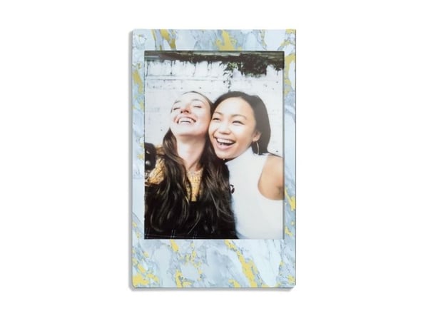 Fujifilm Instax Mini Blue Marble - Hurtigvirkende fargefilm - instax mini - ISO 800 - 10 eksponeringer