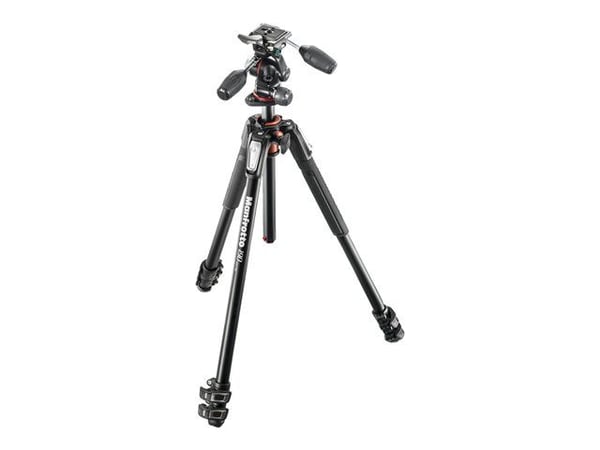 Manfrotto 190XPRO3 - Tripod - med Manfrotto X PRO 3-way Head