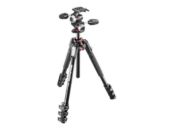 Manfrotto 190XPRO4 - Tripod - med Manfrotto X PRO 3-way Head