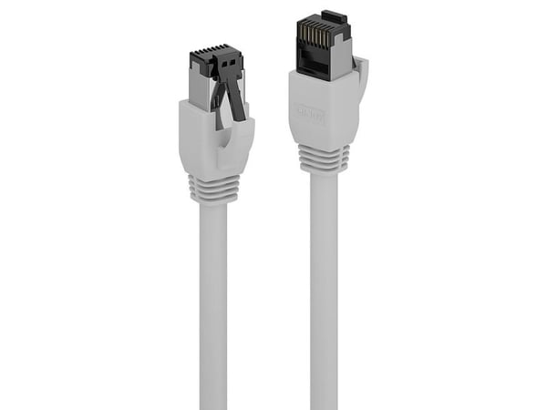 Lindy 47434, 2 m, Cat8.1, S/FTP (S-STP), RJ-45, RJ-45, Grå