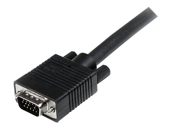 StarTech 25m Coax High Resolution Monitor VGA Cable HD15 M/M - VGA-kabel - HD-15 (VGA) (hann) til HD-15 (VGA) (hann) - 25 m - formstøpt - svart