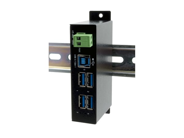 EXSYS EX-1504HMS, USB 3.2 Gen 1 (3.1 Gen 1) Type-B, USB 3.2 Gen 1 (3.1 Gen 1) Type-A, 5000 Mbit/s, lajittelu, metalli, 1,5 m