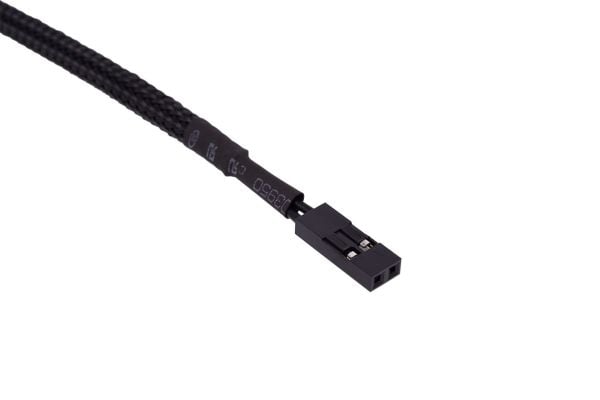 Alphacool Icicle Temperatursensor Plugg G1/4 - Temperatursensor for vannkjølesystem - Deep Black - 50 cm
