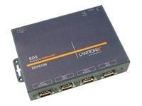 Lantronix Device Server EDS 4100 - Enhetsserver - 4 porter - 100Mb LAN, RS-232, RS-422, RS-485