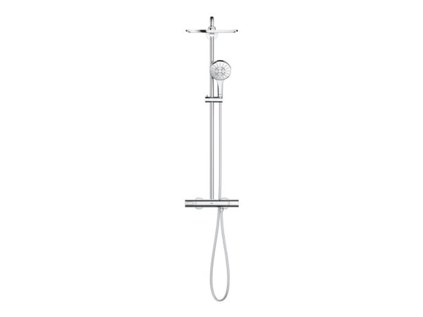GROHE Rainshower Smartactive 310, 111,8 cm, 1,75 m, Vegg, Kromfarget, G1/2