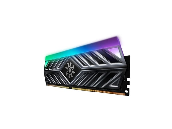 XPG SPECTRIX D41 - DDR4 - modul - 8 GB - DIMM 288-pin - 3200 MHz / PC4-25600 - CL16 - ikke-bufret - ikke-ECC - wolframgrå