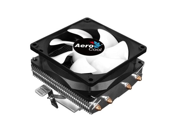 Aerocool Air Frost 4, Kjøler, 9 cm, 1800 RPM, Sort