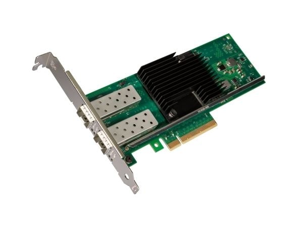 Intel Ethernet Converged Network Adapter X710-DA2 - Nettverksadapter - PCIe 3.0 x8 lav profil - 10 Gigabit SFP+ x 2