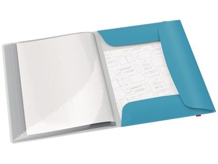 Leitz Cosy Mobile - Displaybok - 20 rom - for A4 Plus - kapasitet: 40 ark - rolig blått