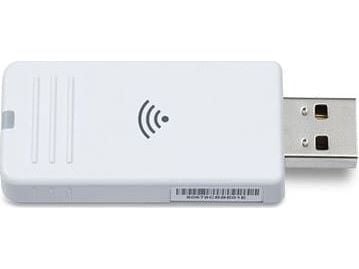 Epson ELPAP11 - Nettverksmediestrømadapter - USB - Wi-Fi - for Epson EB-L770, PU1006, PU1007, PU2010, PU2120, PU2220; MeetingMate EB-1480; PowerLit...