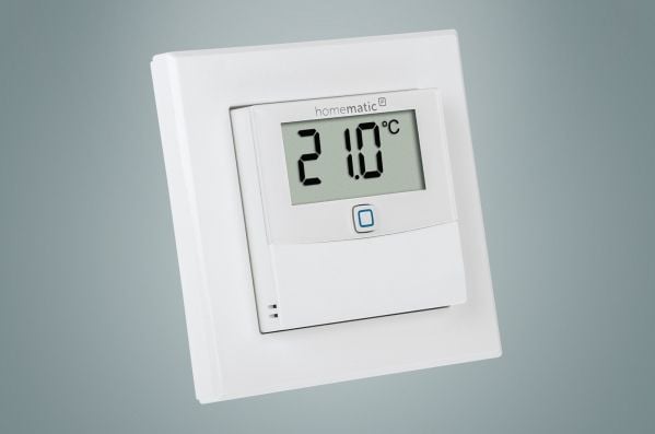 Homematic IP HmIP-STHD, Innendørs, Temperatur- og fuktighetssensor, Frittstående, Trådløs, LCD, 5 - 35 °C