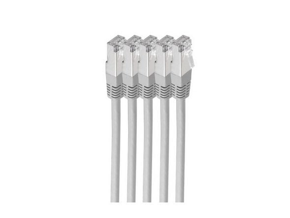 S-Conn cat.6 S/FTP 1 m, 1 m, Cat6, S/FTP (S-STP), RJ-45, RJ-45