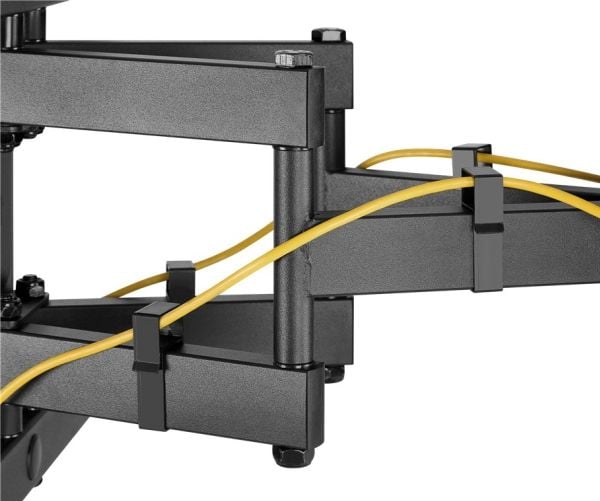 Goobay 49746, 109,2 cm (43"), 2,54 m (100"), 300 x 200 mm, 800 x 400 mm, Stål, Sort