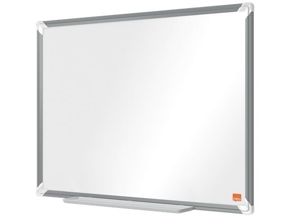 Nobo Premium Plus magnetisk whiteboardtavle i stål 60x45 cm Hvit