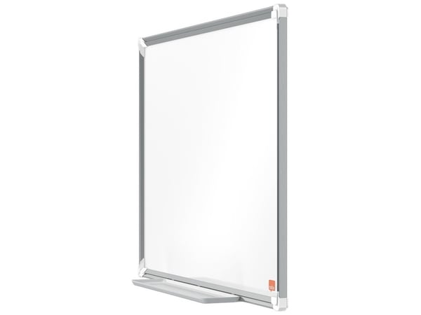 Nobo Premium Plus magnetisk whiteboardtavle i stål 60x45 cm Hvit