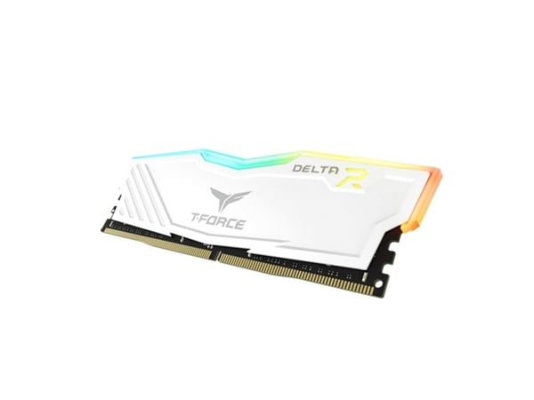 DIMM 16 GB DDR4-3200 (2x 8 GB) Dual-Kit (hvit, TF4D416G3200HC16FDC01, Delta RGB, INTEL XMP)