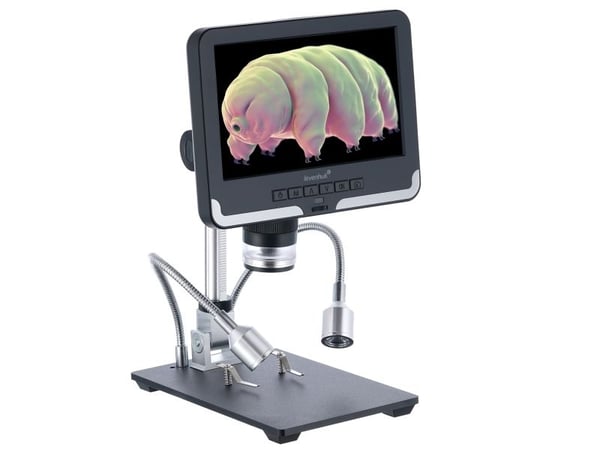 Levenhuk DTX RC2, Digitalt, Sort, Grå, Metall, LCD, 17,8 cm (7"), MicroSD (TransFlash)