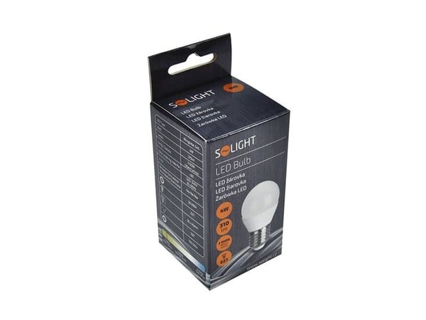 Solight WZ411, 4 W, 29 W, E27, 310 lm, 35000 h, Lämmin valkoinen
