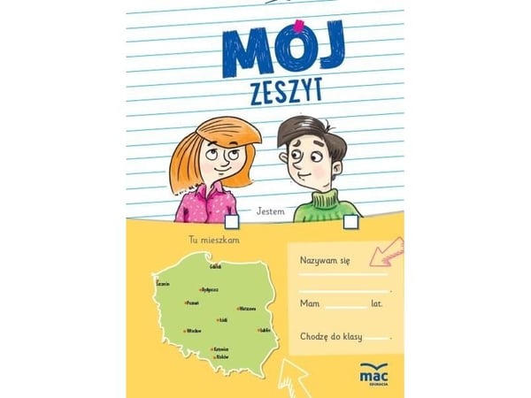 MAC Mój zeszyt. Linia MAC anteckningsbok