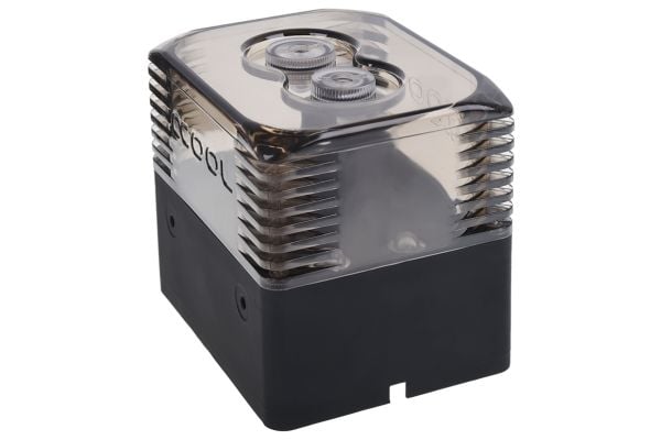 Alphacool 15274, Säiliö, Nailon, Polymetyyliakrylaatti (PMMA), Musta, 82 mm, 102 mm, 85 mm