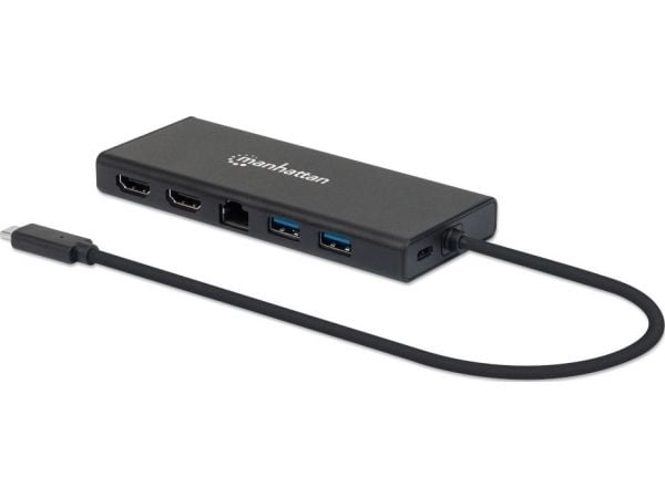 Manhattan 152747, USB Type-C, 60 W, Sort, CE FCC RoHS2 WEEE, USB, 20 V