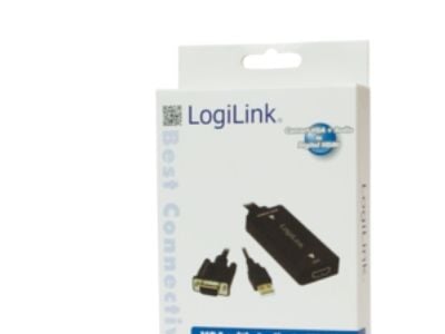 LogiLink CV0060, 1080p, 720p, Assorted, 105mm, 31mm, 186mm, 135g