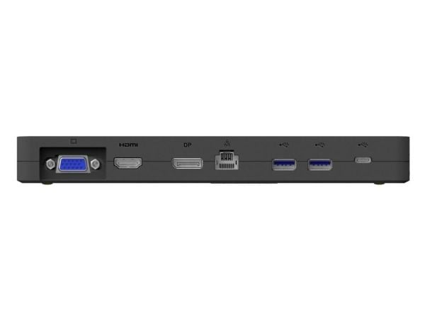 Fujitsu L100 USB Type-C Port Replicator 2, Langallinen, USB 3.2 Gen 1 (3.1 Gen 1) Type-C, 10,100,1000 Mbit/s, Musta, 219 mm, 75 mm