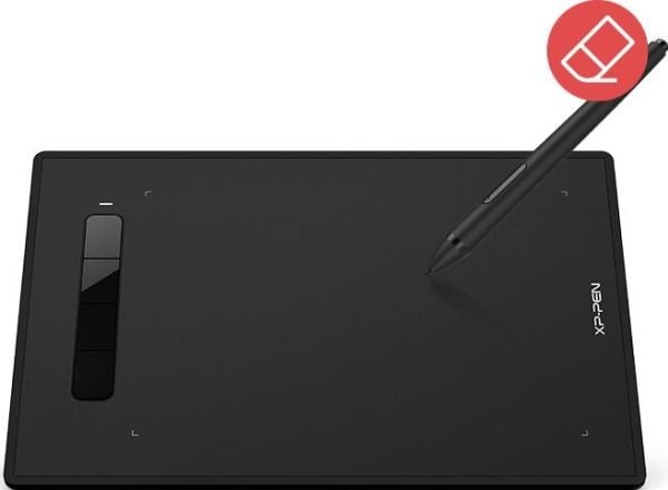 XP-PEN Star G960S Plus, Koblet med ledninger (ikke trådløs), 228,8 x 152,6 mm, USB, 1 cm, 0,4 mm, Sort