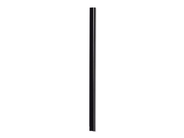 Durable SPINE BARS A4, 6 mm, Plast, Svart, A4, 3 cm