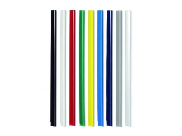 Durable SPINE BARS A4, 6 mm, Plast, Svart, A4, 3 cm