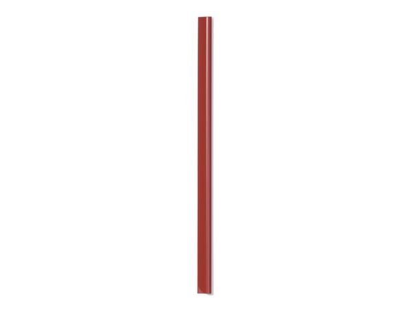 Durable SPINE BARS A4, 6 mm, Plast, Röd, A4, 3 cm