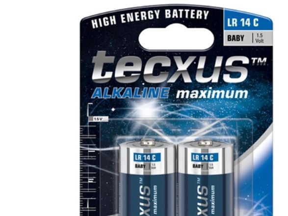 tecxus Baby LR 14 C - Batteri 2 x C - Alkalisk